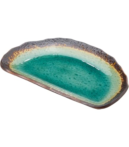 Amazon.co.jp: 信楽焼 四代高橋楽斎 四方皿 四つ脚 角皿 盛り皿